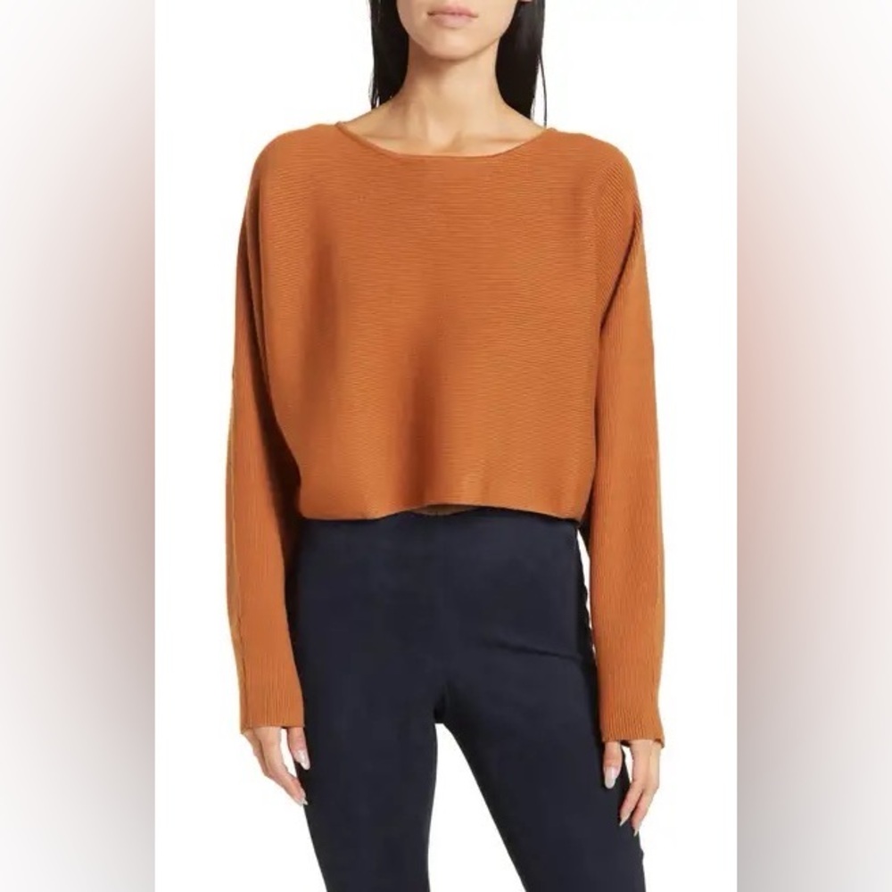 Alexia Admor Ribbed Knit Dolman Sleeve Top